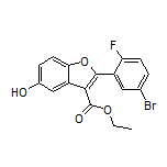 2-(5-溴-2-氟苯基)-5-羟基苯并呋喃-3-甲酸乙酯