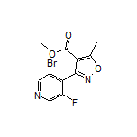 3-(3-溴-5-氟-4-吡啶基)-5-甲基异噁唑-4-甲酸甲酯