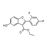 2-(2,4-二氟苯基)-5-羟基苯并呋喃-3-甲酸乙酯