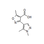 3-(1,5-二甲基-4-吡唑基)-5-甲基异噁唑-4-甲酸