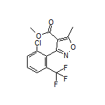 3-[2-氯-6-(三氟甲基)苯基]-5-甲基异噁唑-4-甲酸甲酯