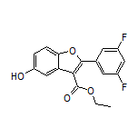 2-(3,5-二氟苯基)-5-羟基苯并呋喃-3-甲酸乙酯