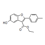 5-羟基-2-(对甲苯基)苯并呋喃-3-甲酸乙酯