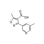 5-甲基-3-(5-甲基-3-吡啶基)异噁唑-4-甲酸