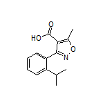 3-(2-异丙基苯基)-5-甲基异噁唑-4-甲酸