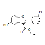 2-(3-氯苯基)-5-羟基苯并呋喃-3-甲酸乙酯