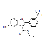 5-羟基-2-[3-(三氟甲基)苯基]苯并呋喃-3-甲酸乙酯