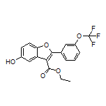 5-羟基-2-[3-(三氟甲氧基)苯基]苯并呋喃-3-甲酸乙酯