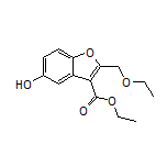 2-(乙氧基甲基)-5-羟基苯并呋喃-3-甲酸乙酯
