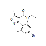 3-(4-溴-2,6-二甲基苯基)-5-甲基异噁唑-4-甲酸乙酯