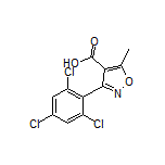 5-甲基-3-(2,4,6-三氯苯基)异噁唑-4-甲酸