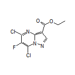 5,7-二氯-6-氟吡唑并[1,5-a]嘧啶-3-甲酸乙酯