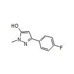3-(4-氟苯基)-1-甲基-1H-吡唑-5-醇