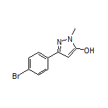 3-(4-溴苯基)-1-甲基-1H-吡唑-5-醇