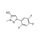 1-甲基-3-(2,4,5-三氟苯基)-1H-吡唑-5-醇