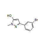 3-(3-溴苯基)-1-甲基-1H-吡唑-5-醇