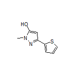 1-甲基-3-(2-噻吩基)-1H-吡唑-5-醇