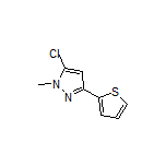 5-氯-1-甲基-3-(2-噻吩基)-1H-吡唑