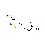 3-(4-氯苯基)-1-甲基-1H-吡唑-5-醇