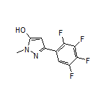 1-甲基-3-(2,3,4,5-四氟苯基)-1H-吡唑-5-醇