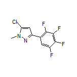 5-氯-1-甲基-3-(2,3,4,5-四氟苯基)-1H-吡唑