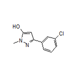 3-(3-氯苯基)-1-甲基-1H-吡唑-5-醇