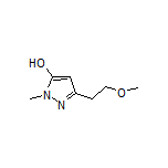 3-(2-甲氧基乙基)-1-甲基-1H-吡唑-5-醇
