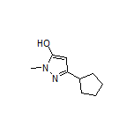3-环戊基-1-甲基-1H-吡唑-5-醇
