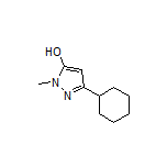 3-环己基-1-甲基-1H-吡唑-5-醇