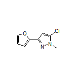 5-氯-3-(2-呋喃基)-1-甲基-1H-吡唑