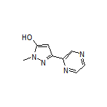 1-甲基-3-(2-吡嗪基)-1H-吡唑-5-醇