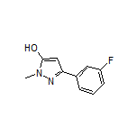 3-(3-氟苯基)-1-甲基-1H-吡唑-5-醇