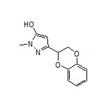 3-(2,3-二氢苯并[b][1,4]二噁英-2-基)-1-甲基-1H-吡唑-5-醇