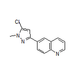 6-(5-氯-1-甲基-3-吡唑基)喹啉