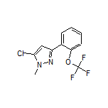 5-氯-1-甲基-3-[2-(三氟甲氧基)苯基]-1H-吡唑