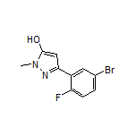 3-(5-溴-2-氟苯基)-1-甲基-1H-吡唑-5-醇