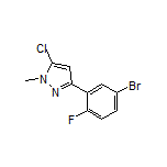 3-(5-溴-2-氟苯基)-5-氯-1-甲基-1H-吡唑