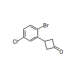 3-(2-溴-5-氯苯基)环丁酮