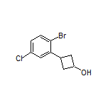 3-(2-溴-5-氯苯基)环丁醇