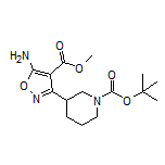5-氨基-3-(1-Boc-3-哌啶基)异噁唑-4-甲酸甲酯