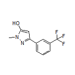 1-甲基-3-[3-(三氟甲基)苯基]-1H-吡唑-5-醇