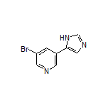 3-溴-5-(5-咪唑基)吡啶