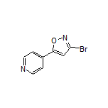 3-溴-5-(4-吡啶基)异噁唑