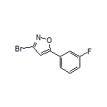 3-溴-5-(3-氟苯基)异噁唑