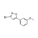 3-溴-5-(3-甲氧基苯基)异噁唑