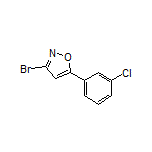 3-溴-5-(3-氯苯基)异噁唑