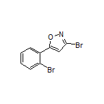 3-溴-5-(2-溴苯基)异噁唑