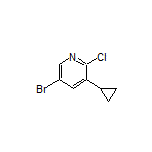 5-溴-2-氯-3-环丙基吡啶