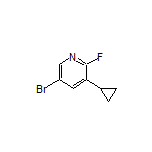 5-溴-3-环丙基-2-氟吡啶