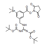 3-[(2,3-二-Boc-胍基)甲基]-5-(三甲基锡基)苯甲酸(2,5-二氧代-1-吡咯烷基)酯